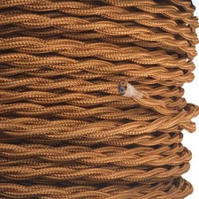 Cavo Tessile Direzione Fibra Tessile Intrecciato Ruotato Bordeaux 2x0 75 H03vv Ebay