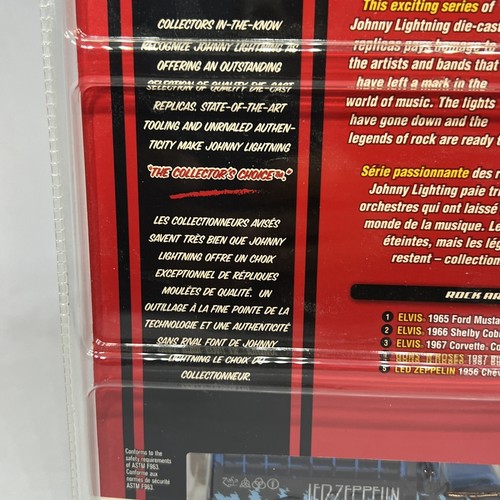 Johnny Lightning LED Zeppelin 1956 Chevy Bus Limited Edition Bonus Sticker TA-424 - Bild 8 von 15