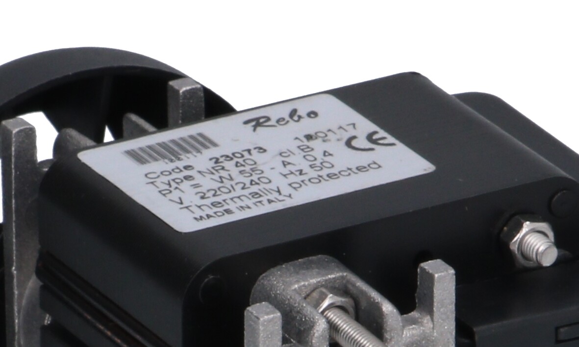 23073 BREMA ICE MACHINE BARE PUMP MOTOR WITH 100mm LONG SHAFT REBO TYPE