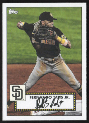2021 Topps Series 1 Fernando Tatis Jr. 1952 Topps Redux | San Diego Padres