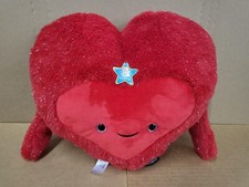 FAO Schwarz Valenties Glow Brights Plush Heart 12"