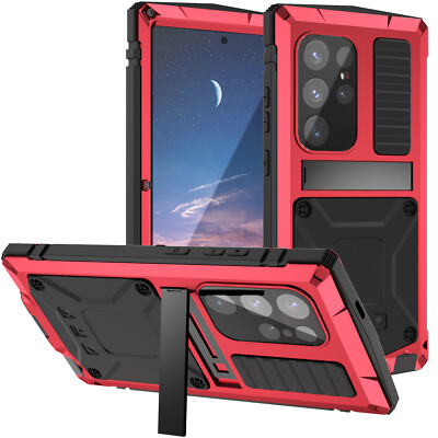 Metall Hülle für Samsung S24 Ultra S24 Plus Gorilla Robust Stoßfest Cover