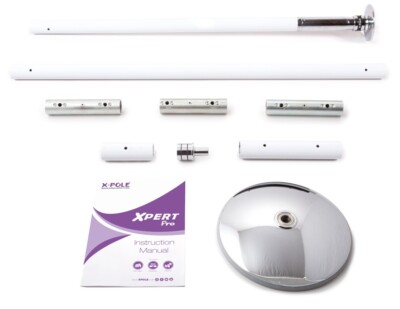 XPole X-PERT Pro 45mm PX Spinning Static Dance Exercise X Pole Set