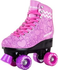 C SEVEN Cute Quad Roller Skates for Kids and Adults