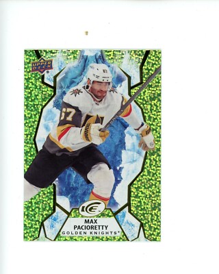 2021-22 Upper Deck UD Ice Green Parallel #24 Max Pacioretty