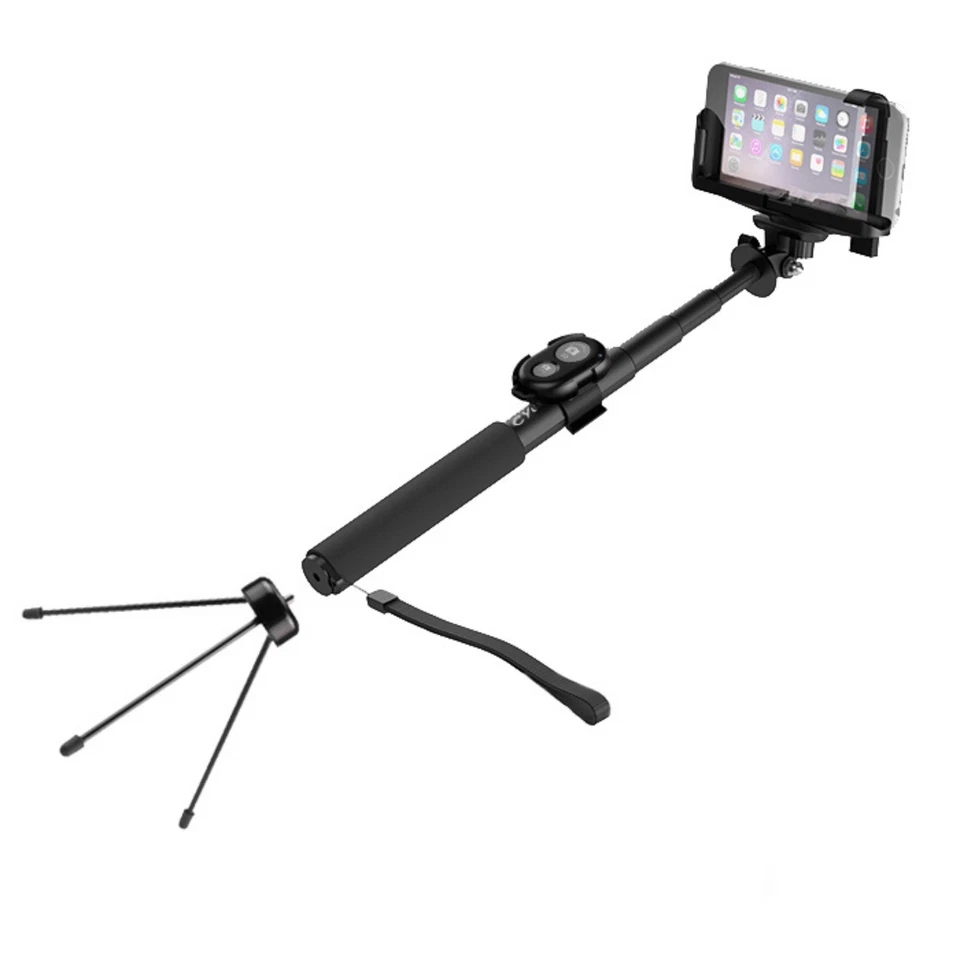 Cygnett GoStick Bluetooth Selfie-Stick and Tripod with Universal Phone Cradle - Image 2 of 4