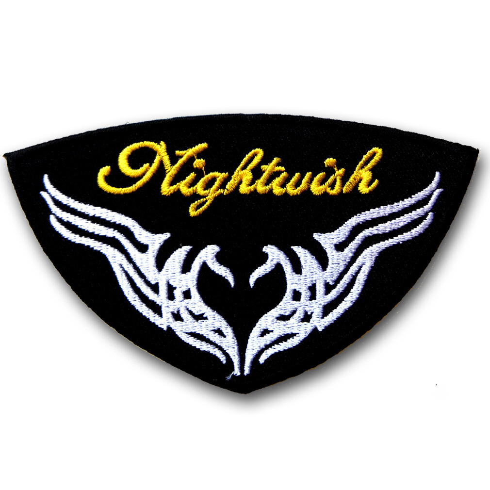 Nightwish Patch Embroidered Symphonic Metal Band Applique Emblem Nightwish Patch Embroidered Symphonic Metal Band Applique Emblem