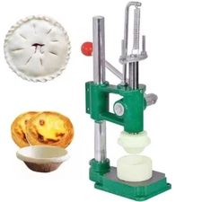 Manual Type Cast Iron Metal Egg Tart Skin Maker Popular Egg Tart Making Machine