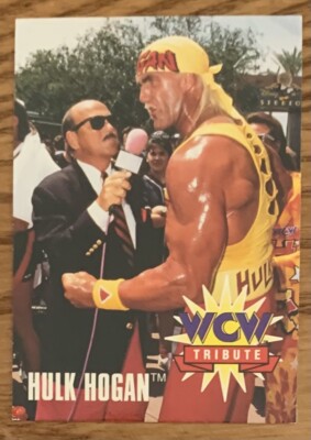HULK HOGAN, RARE ! 1995 ''CARDZ'' WCW CARD, WOW !