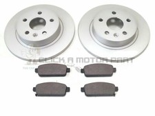 CHEVROLET TRAX 1.4 1.6 1.7 2013-2015 REAR 2 BRAKE DISCS AND PADS SET NEW