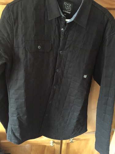 Twisted Soul Black Qulted Shirt Xxl New - Picture 2 of 5