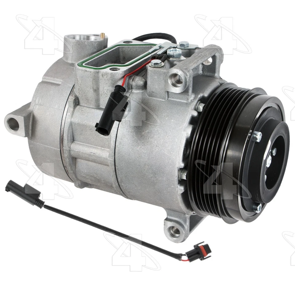 Para 2008-2010 Mercedes-Benz GL450 A/C Compressor 4 Estações 673KY43 2009 - Imagem 2 de 4