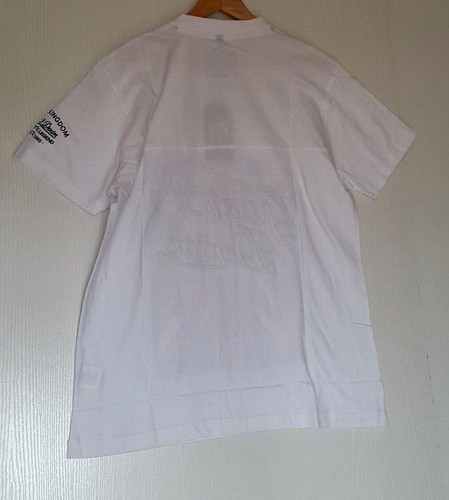 GU613 DENIM T-SHIRT HOMME TAILLE XL 100% COTON COLORIS BLANC - Picture 2 of 9