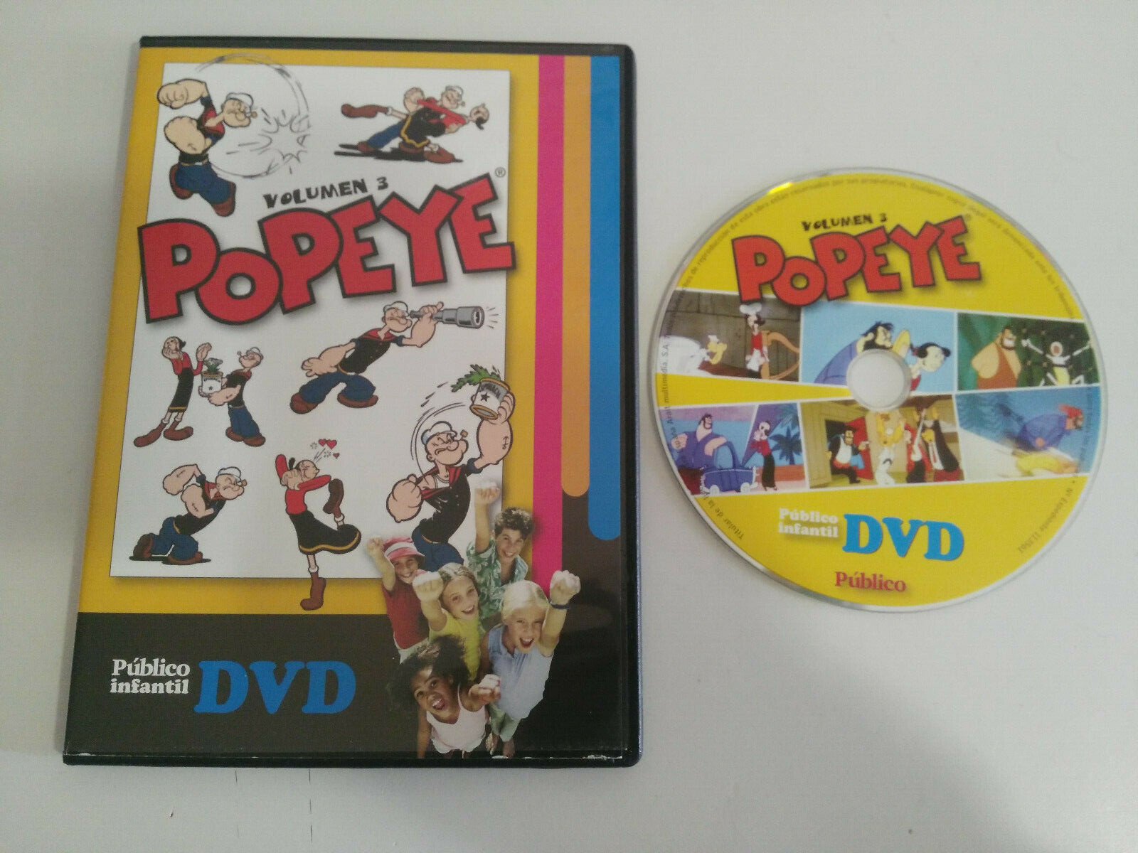 Popeye Volume 3 - Episodes 5-6 - DVD Slim Spanish Multizone