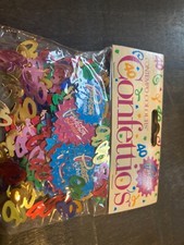 14g 40th Multi color Happy Birthday Party Table Confetti Perfection is possible