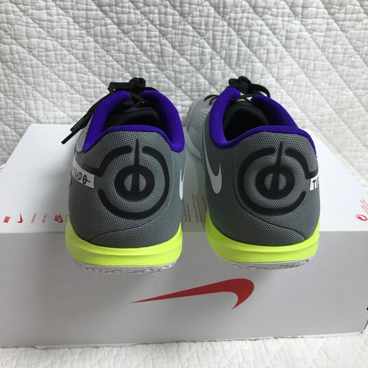 Nike Tiempo Legend 9 Academy IC Indoor Soccer Shoes Men's SZ