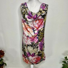Yest Multicolor Sleeveless Shift Dress