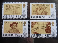 Europa-Cept 1992; Guernsey; Entdeckung Amerika; Satz; postfrisch **; s. Scan