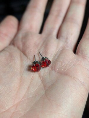 New Luxury Fashion jewelry Austrian Crystal Earrings women Earring Stud Ear Pair