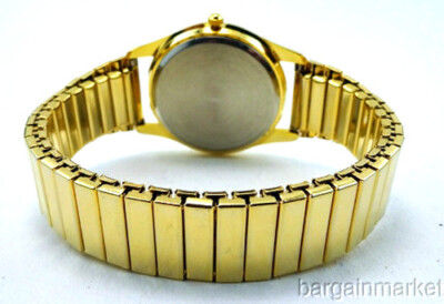 Gold Expansion Band Watch for Women, Japanese Quartz, Water Resistant, Easy Read Amazon.com: BOFAN Vintage Square Small Watches for Women  main image 2