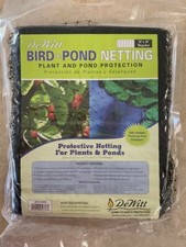 DeWitt Bird & Pond Netting 14' x 14' bird 3/4" mesh water garden net 14 ft