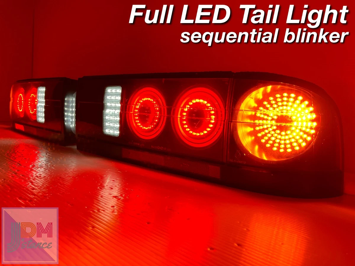JDM Mazda RX 7 RX7 FC3S 89 92 Full LED tail light Sequential blinker Processed