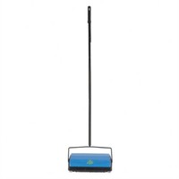Blue Sweep-up Cordless Sweeper Manual Floor Cleaner Carpet Hotel Restaurant Home Blue Sweep-up Cordless Sweeper Manual Floor Cleaner Carpet Hotel Restaurant Home