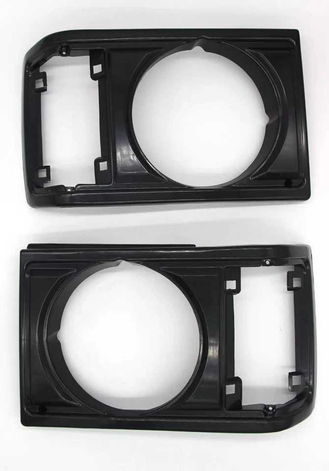 Juego de luces de señal faros bisel negro mate para Toyota Land Cruiser FJ60 Foto 2 de 4