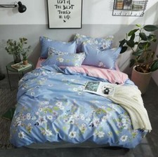 3D Colored Flowers Purple Petals KEP8548 Bed Pillowcases Quilt Duvet Cover Kay