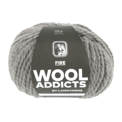 Lang Yarns Wooladdicts Fire 96 - Running length 75m/100g - Needle size