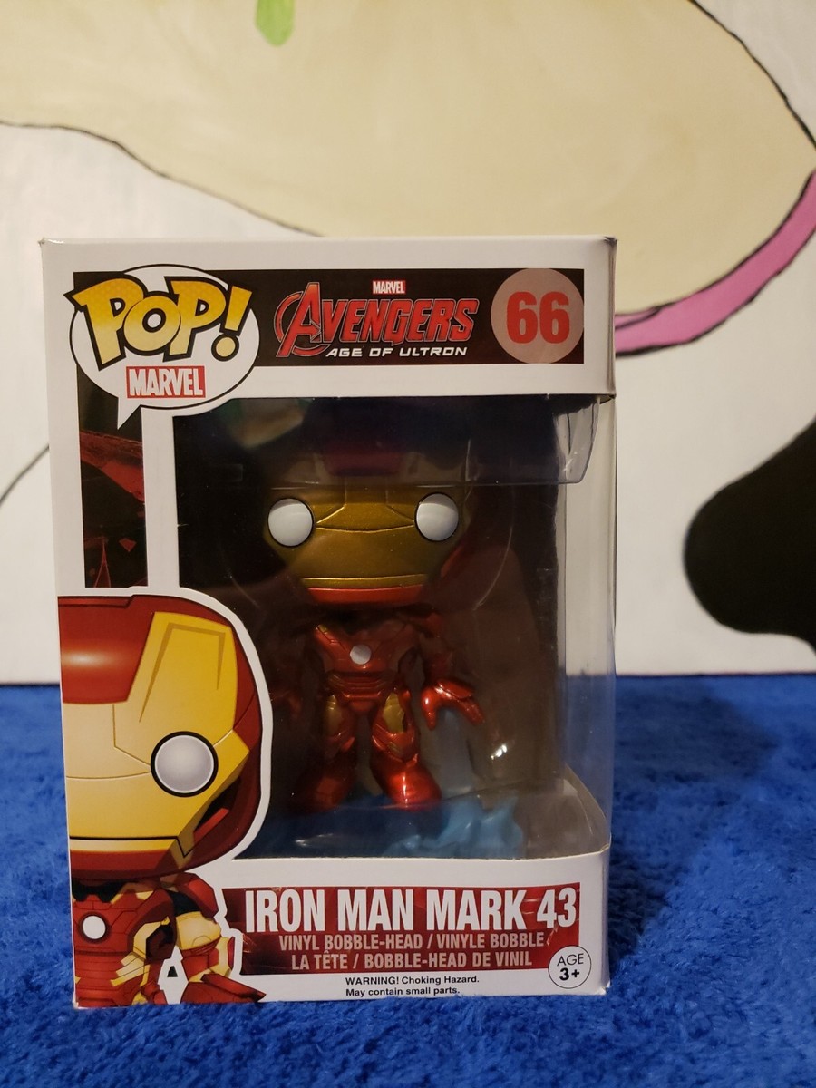 Funko Pop Marvel Avengers Iron Man Mark 43 #66 | eBay