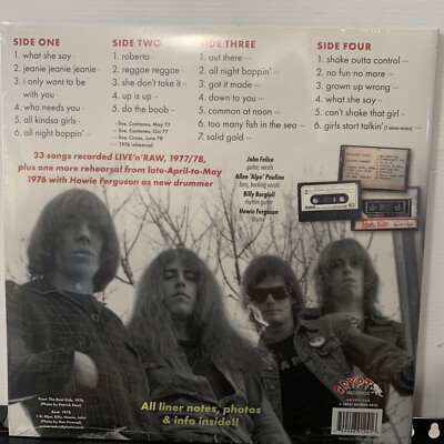 独2LP The Real Kids We Don’t Mind If You Dance CRYPT124 Crypt Records /00660 The Real Kids – We Don't Mind If You Dance LP 2018 Crypt