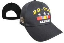 DD 214 ARMY ALUMINI CAP HAT ADJUSTABLE LICENSED