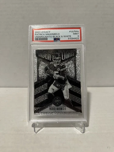 Patrick Mahomes 2023 Panini Black And White Diamonds SSP Case Hit Low Pop Chiefs