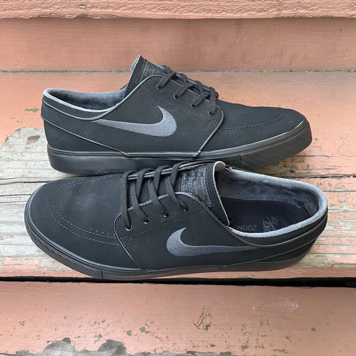 Slapper af Selskab Enhed Nike SB Zoom Stefan Janoski Black Gray Skate Shoes Sneakers Men&#039;s Size  11 | eBay