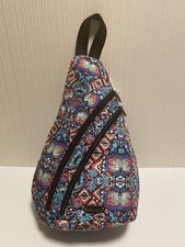 Sakroots On The Go Sling Backpack Multi/Ikat Eco Twill