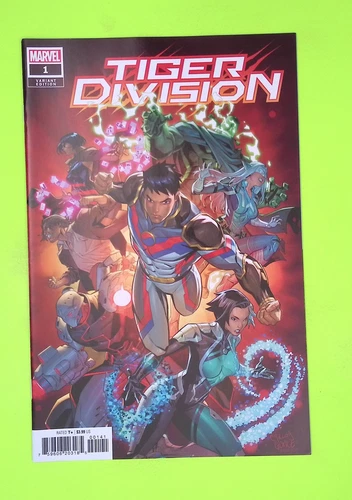 Tiger Division #1d 2023 Marvel Comics Variant High Grade Comic Book K12-197