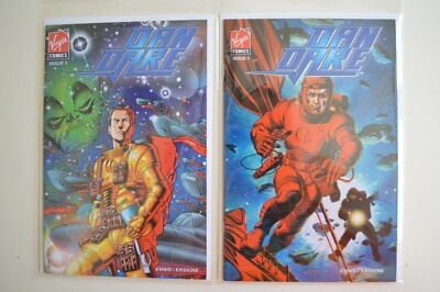 Dan Dare (vol.1) #1-#2 (2007-2008) (NM-) Virgin Comics