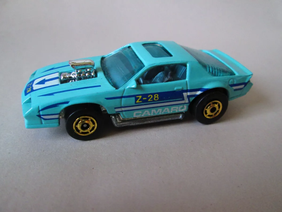 1988 Hot Wheels 74 Blown Camaro Z 28 Sports Car 5138 Gold hubs The Hot Ones