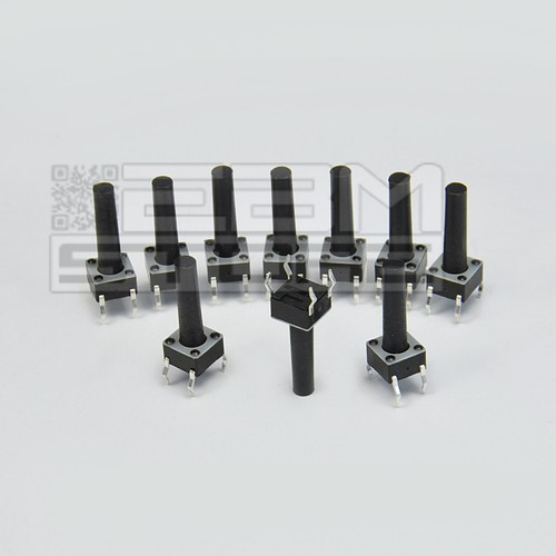 EMagTech 50 Pezzi SMD Interruttore A Pulsante In Miniatura SPST-NO - Foto 4