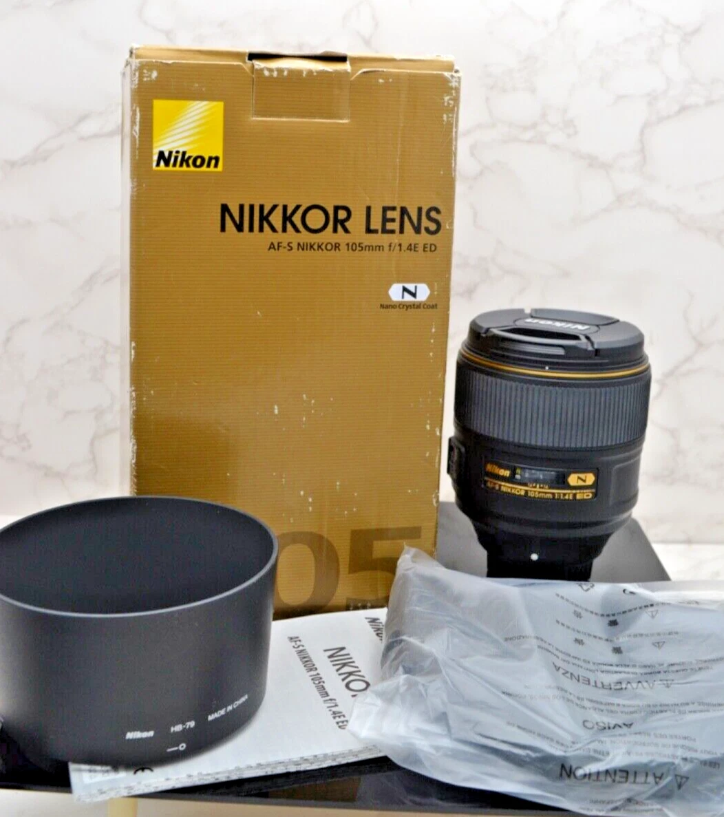 Nikon AF-S Nikkor 105mm f1.4E ED | eBay
