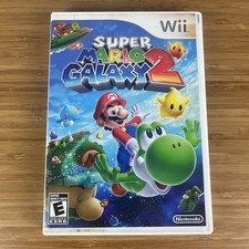 Super Mario Galaxy 2 Complete (Nintendo Wii, 2010) Tested Free Shipping