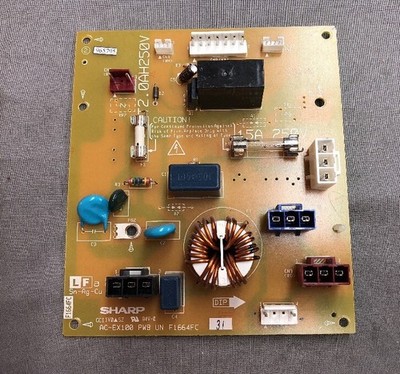 SHARP POWER SUPPLY BOARD AC-EX100  F1664FC31  T2.0AH250V FOR COPIERS