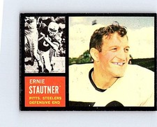 1962 TOPPS FOOTBALL #134 ERNIE STAUTNER            (SP) NRMT TK