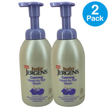 Baby Jergens Calming Head-to-Toe Wash Lavender Shea 18 oz 2 Pack New
