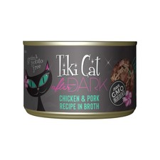 Tiki Cat After Dark Chicken & Pork High-Protein Wet Cat Food - 8 Cans x 5.5 oz. 