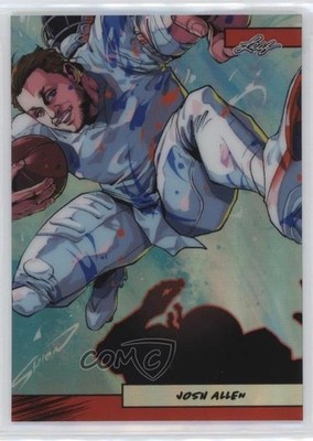 2024 Leaf Anime Nation Series 2 Red 17/25 Josh Allen #AN2B-25 03ox