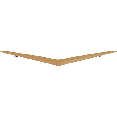 1957 Bel Air; Hood V Emblem; Gold; V8 Applications;