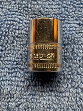 Snap-on 38 Drive 13mm Metric 6 Point Shallow Chrome Socket Fsm131