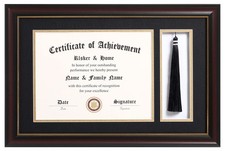 ELSKER HOME 11x17 Diploma Frames with Tassel Holder for 8.5x11 Certificate Docum